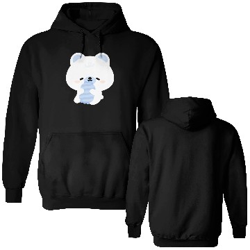 Discover Sleepy Polar Bear Double Sided Hoodies