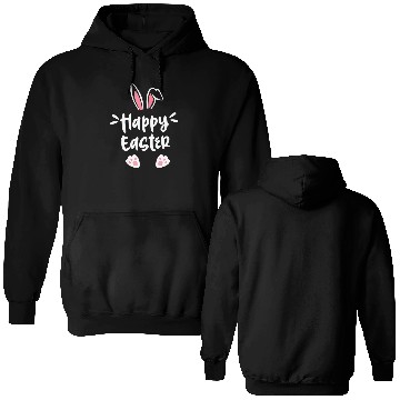 Discover Cute Easter Bunny & Eggs – Fun Spring Design Double Sided Hoodies