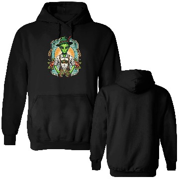 Discover Bavarian Alien Double Sided Hoodies