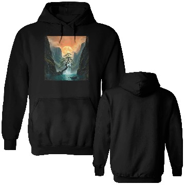 Discover Harmonious Night 10 Double Sided Hoodies