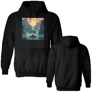 Discover Harmonious Night 2 Double Sided Hoodies