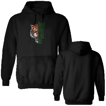Discover They Not Like Us – Tiger Graphic Double Sided Hoodies