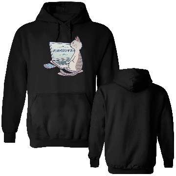 Discover Paws-on Keyboard Engineer Double Sided Hoodies