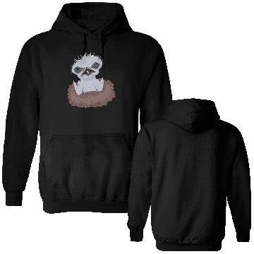 Discover Little Bald Eagle Double Sided Hoodies