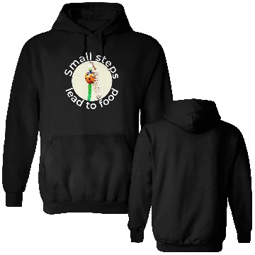 Discover Small Steps – Ladybug White Text Double Sided Hoodies