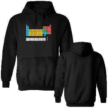 Discover Periodic Table Double Sided Hoodies