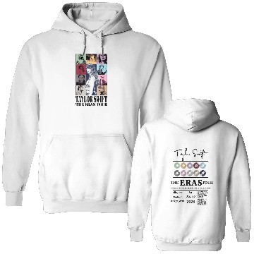 Discover Tay.lor S.wi.ft The E.r.a.s Tour Double Sided Hoodies