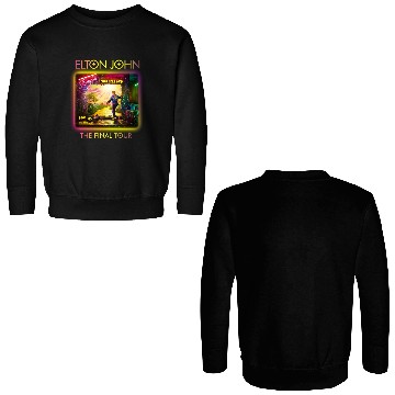 Discover Elton John Farewell Tour 2022 Double Sided Double Sided Sweatshirts