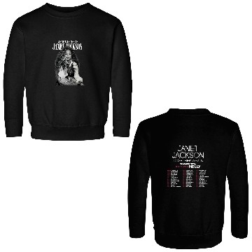 Discover Graphic Janet Jackson 2024 Tour Double Sided Sweatshirts