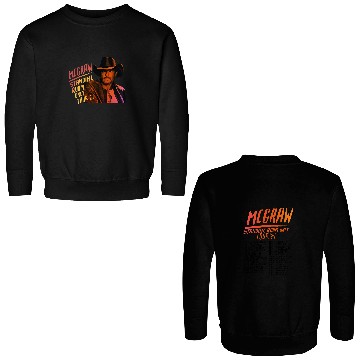 Discover Tim McGraw 2024 Tour Standing Room Only Double Sided Sweatshirts