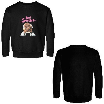 Discover 1986 Rod Stewart Double Sided Sweatshirts