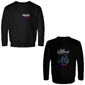 Discover Frank Ocean BLOND SELF CONTROL Double Sided Sweatshirts