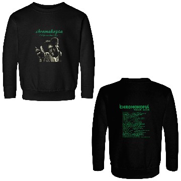 Discover Rapper Tyler The Creator Chromakopia Tour 2025 Double Sided Sweatshirts