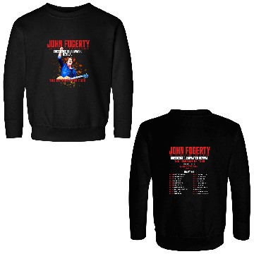 Discover John Fogerty The Celebration Tour 2024 Double Sided Sweatshirts