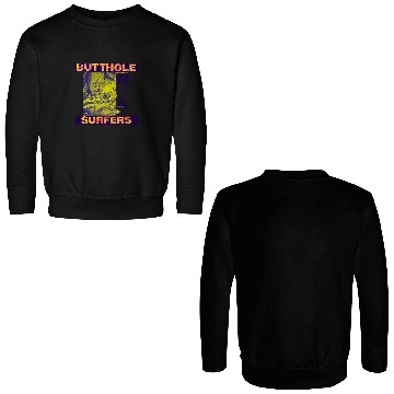 Discover Butthole Surfers Rock Band 1993 Tour Concert Double Sided Sweatshirts