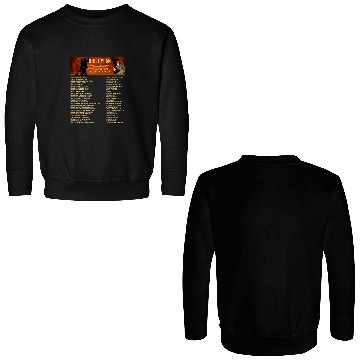 Discover Tour 2022 Bob Dylan Rough And Rowdy Ways Tour Double Sided Sweatshirts
