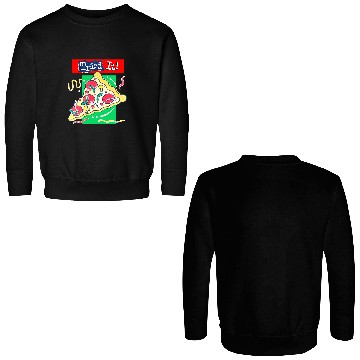 Discover Delta Pizza Hut Pepsi Double Sided Sweatshirts vintage 1990s