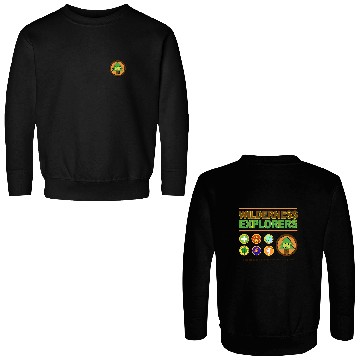 Discover Vintage Two Sided Disney Wilderness Explorer Badge Double Sided Sweatshirts, Pixar Up Double Sided Sweatshirts, Russell Double Sided Sweatshirts, Disneyland Family Matching, Disney Trip 2024
