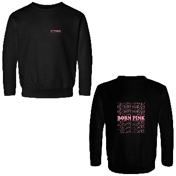 Discover Black Pink Born Pink World Tour 2022 Double Sided Sweatshirts