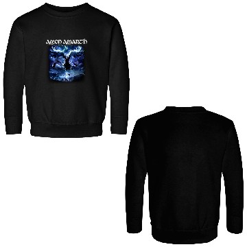 Discover Amon Amarth Unisex Double Sided Sweatshirts: Raven's Flight (Black) (back print)