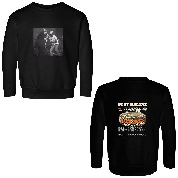 Discover Post Malone Jelly Roll Big As Stadium Tour 2025 Double Sided Sweatshirts