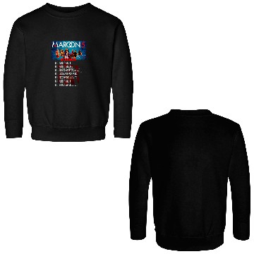 Discover Maroon 5, Maroon 5 Double Sided Sweatshirts Tour 2023 Gift for Fan