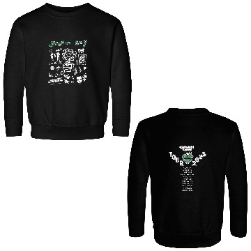 Discover Green Day Tour 2025 Double Sided Sweatshirts