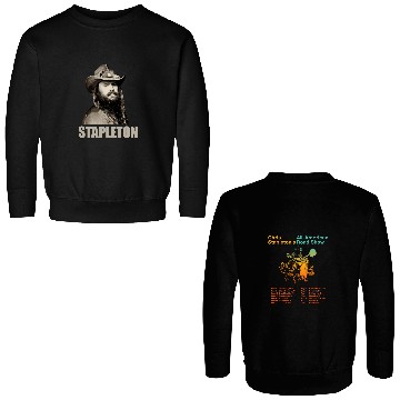 Discover 2025 Chris Stapleton All-American Road Tour Double Sided Sweatshirts