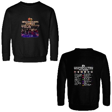Discover Descendants Zombies Worlds Collide Double Sided Double Sided Sweatshirts
