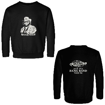 Discover Hank Williams Jr. Bocephus Tour Double Sided Sweatshirts
