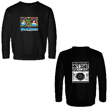 Discover White Zombie Double Sided Sweatshirts