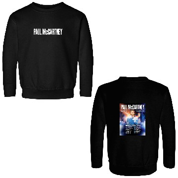 Discover P McCartney Got Back Tour 2025 Double Sided Sweatshirts