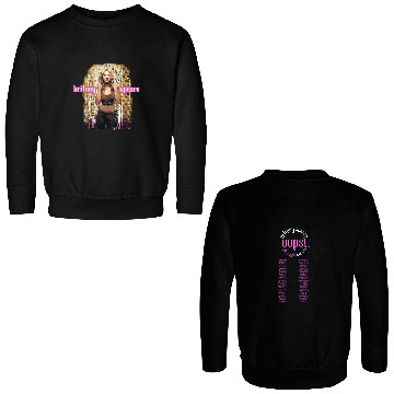 Discover Vintage 2000 Britney Spears Oops! I Did It Again Tour Double Sided Sweatshirts