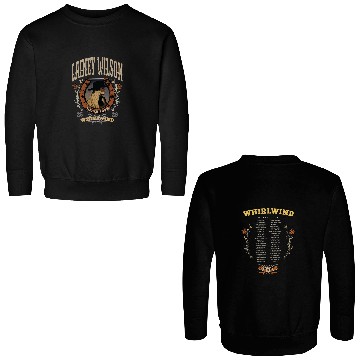 Discover Lainey Wilson Whirlwind World Tour Horseshoe 2026 Merch Double Sided Sweatshirts