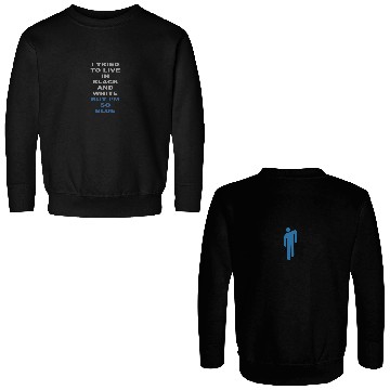 Discover Hit me hard and soft Billie Eilish Double Sided Sweatshirts