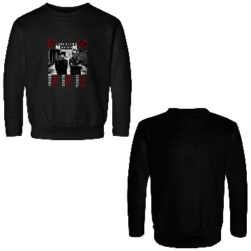 Discover 2023 Depeche Mode Memento Mori World Tour Double Sided Sweatshirts