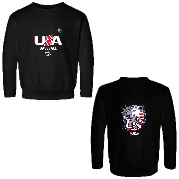 Discover USA Baseball 2026 World Baseball Classic Two Sided Double Sided Sweatshirts