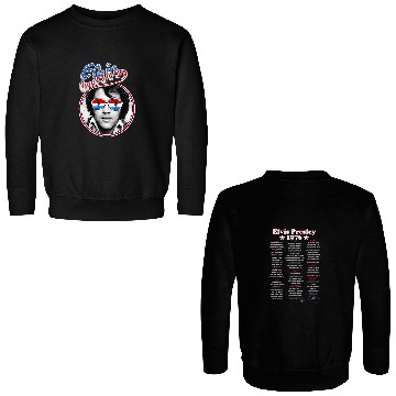 Discover Elvis Presley 1976 Tour Double Sided Double Sided Sweatshirts