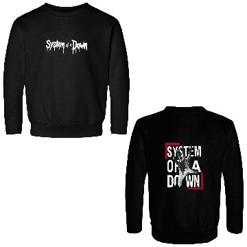 Discover SYSTEM OF DOWN Double Sided Print Double Sided Sweatshirts
