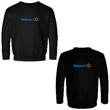 Discover Walmart Logo Active Double Sided Sweatshirts