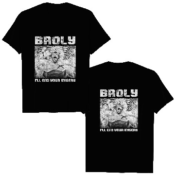 Discover Broly X Core - Dragonball Z - Double Sided T-Shirts