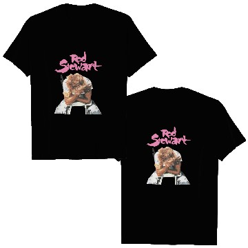 Discover 1986 Rod Stewart Double Sided T-Shirts