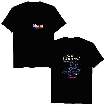 Discover Frank Ocean BLOND SELF CONTROL Double Sided T-Shirts