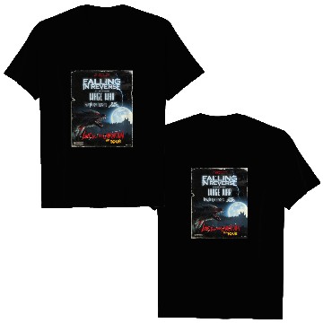 Discover Falling In Reverse Tour 2022 Double Sided T-Shirts