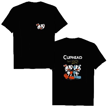 Discover Cuphead Zipper Double Sided T-Shirts