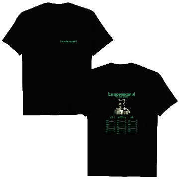 Discover Tyler The Creator Chromakopia The Would Tour Double Sided Zip Double Sided T-Shirts