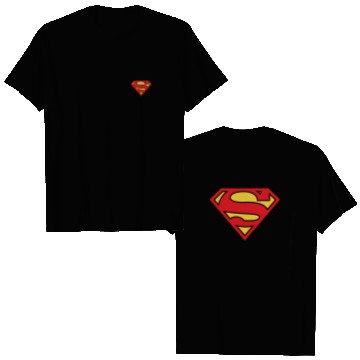 Discover DC Comics Superman Logo Zip-Up Double Sided T Shirts