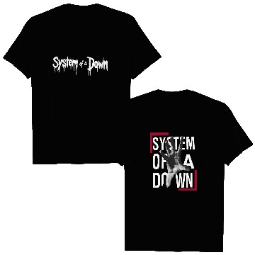 Discover SYSTEM OF DOWN Double Sided Print Double Sided T-Shirts