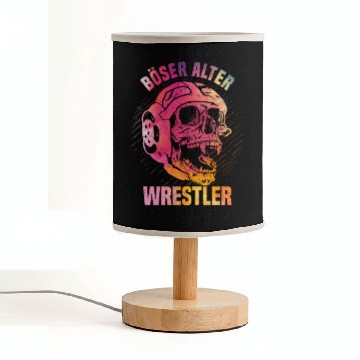 Discover Wrestling Bad Old Wrestler Fabric Lamps