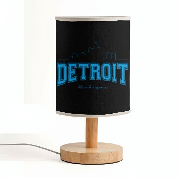 Discover Detroit Fabric Lamps